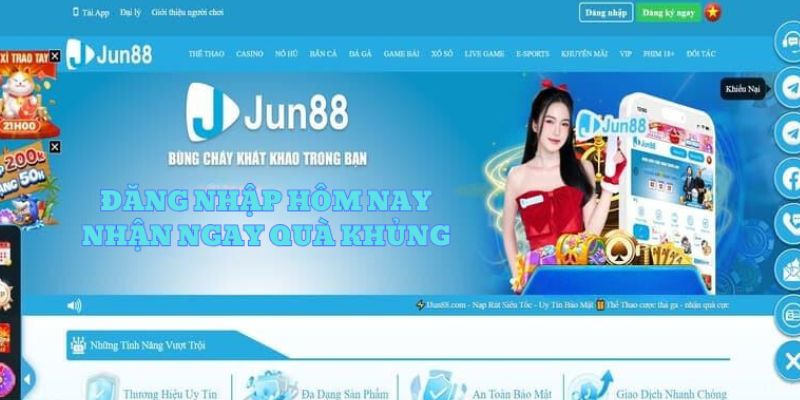 Quyền lợi khi bạn đăng nhập Jun88