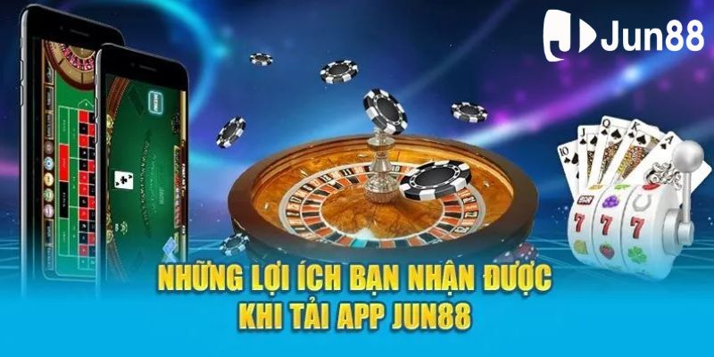 Tính năng tiện ích khi tải app Jun88